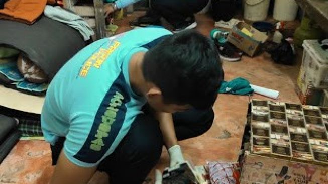 Rutan Sanggau di Geledah, Petugas Temukan Senjata Tajam