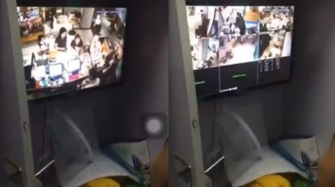 Pegawai Starbucks intip cewek lewat CCTV - (Twitter)
