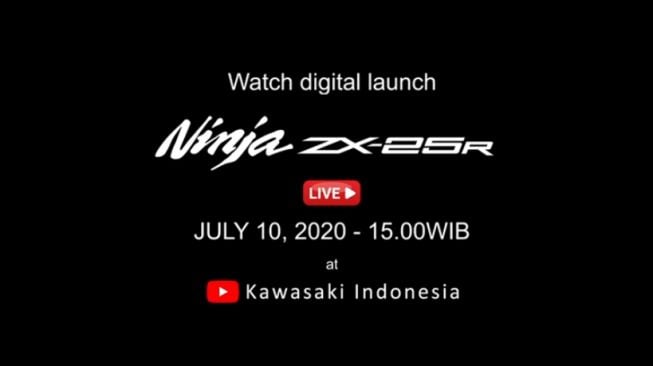 Peluncuran Kawasaki Ninja ZX-25R. (Youtube/Kawasaki Indonesia)