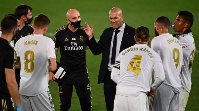 Real Madrid di Ambang Juara, Zinedine Zidane: Apapun Masih Bisa Terjadi