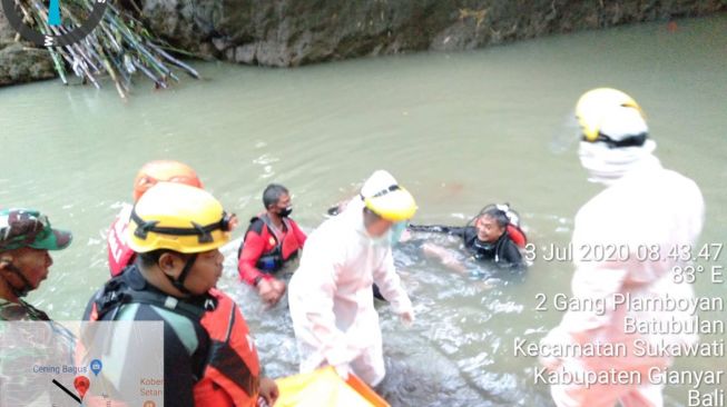 Tim SAR Temukan Korban Tenggelam di Sungai Batu Penyu