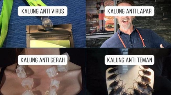 Macam-macam Jenis Kalung Ala Netizen, Kalung Antivirus Hingga Anti Lapar