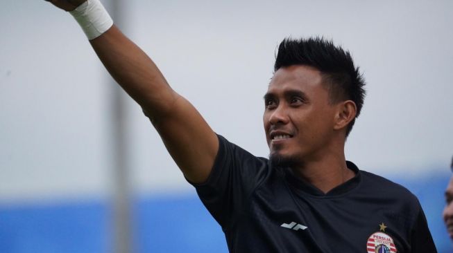 Bek senior Persija Jakarta Maman Abdurrahman (dok. Persija Jakarta).