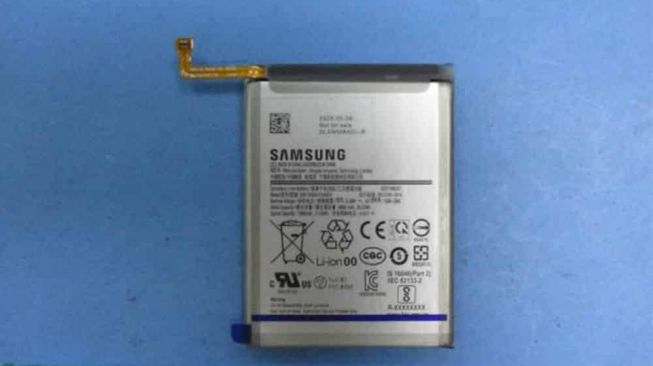 Bocoran baterai Samsung Galaxy M41. [Rootmygalaxy]