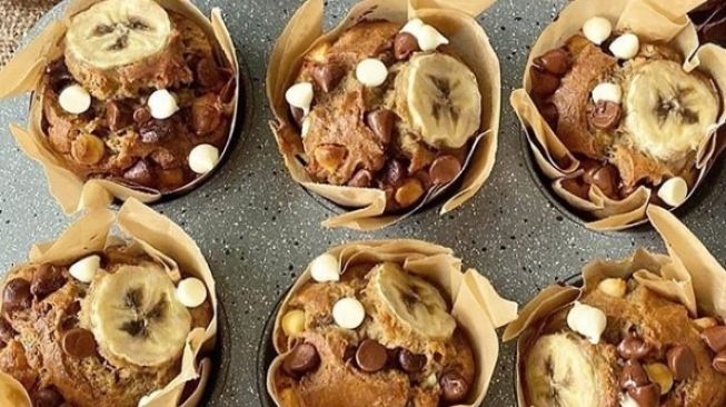 Kudapan Lezat untuk Kumpul Keluarga, Ini Resep Banana Muffins