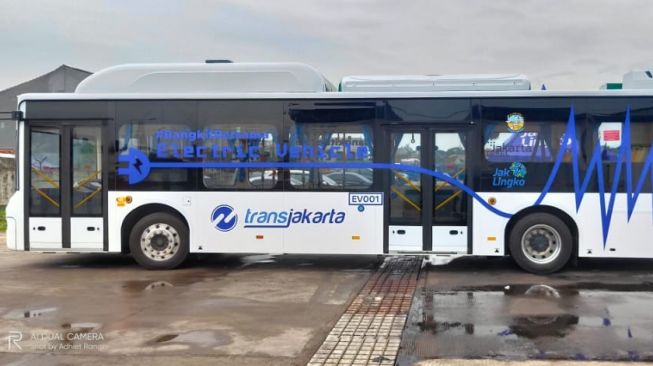 Bus listrik EV1 Transjakarta siap melayani rute Blok M - Kota  [Dok Transjakarta].