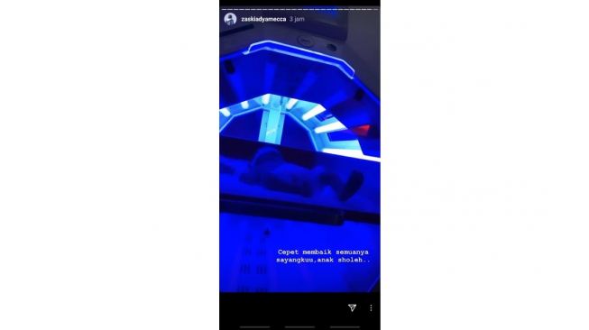 Anak kelima Zaskia Adya Mecca (Instagram/@zaskiaadyamecca)