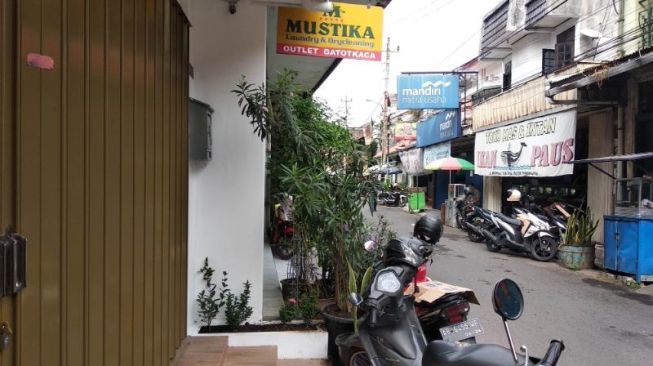 Suasana Jalan Ketandan, Gondomanan, Kota Yogyakarta, Selasa (7/7/2020). - (SuaraJogja.id/Muhammad Ilham Baktora)