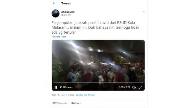 Viral Video Warga Jemput Paksa Jenazah Covid 19 Polisi Kalah Jumlah Bagian 1