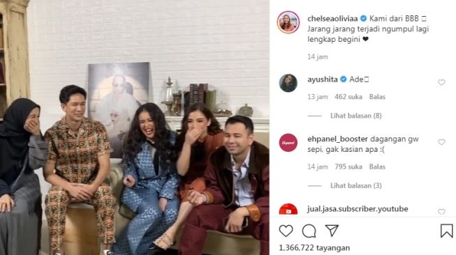 Bukan Bintang Biasa [Instagram/@chelseaoliviaa]