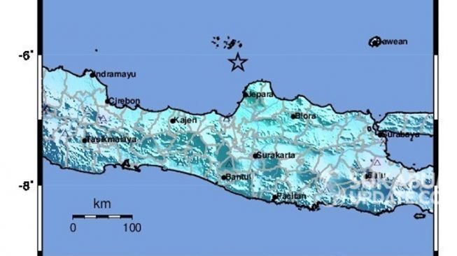 Gempa 6,1 Magnitudo Guncang Jepara, Terasa hingga ke Sukabumi