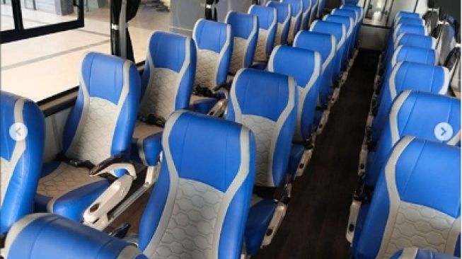 Bus terbaru Karoseri Laksana spesial edisi pandemi (Instagram).
