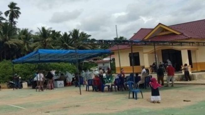 Hasil Uji Swab 120 Warga Lubuk Jambi Kuansing Negatif Covid-19