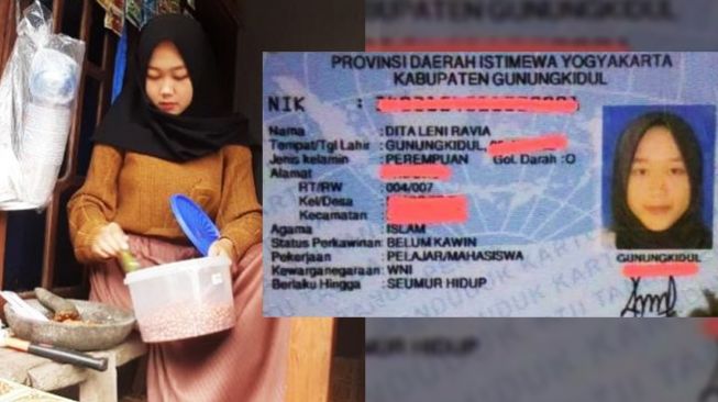 Dibalik Nama Unik Dita Leni Ravia