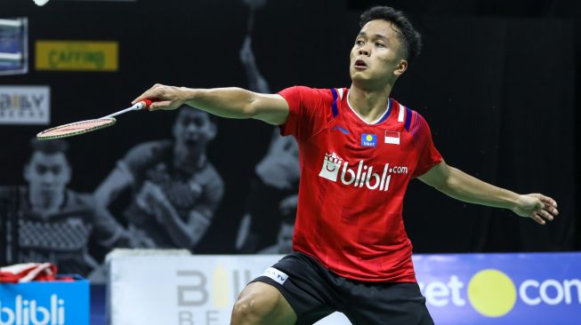 Lama Tak Tanding, Anthony Ginting Sempat Gugup Main di PBSI Home Tournament