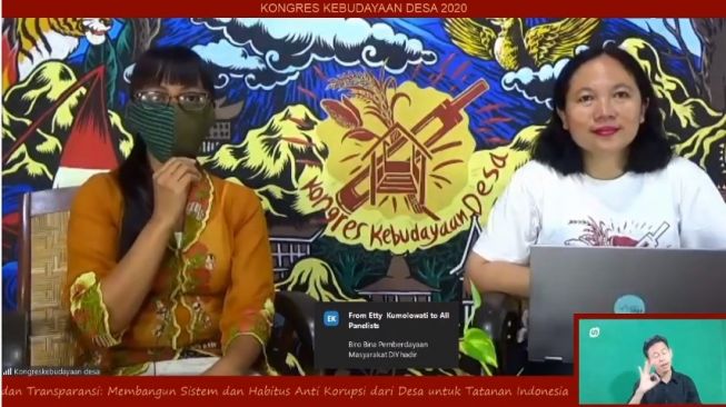 LIVE STREAMING: Sistem Anti Korupsi dari Desa untuk Tatanan Indonesia Baru