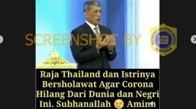 CEK FAKTA: Benarkah Raja Thailand Gelar Sholawat agar Corona Hilang?