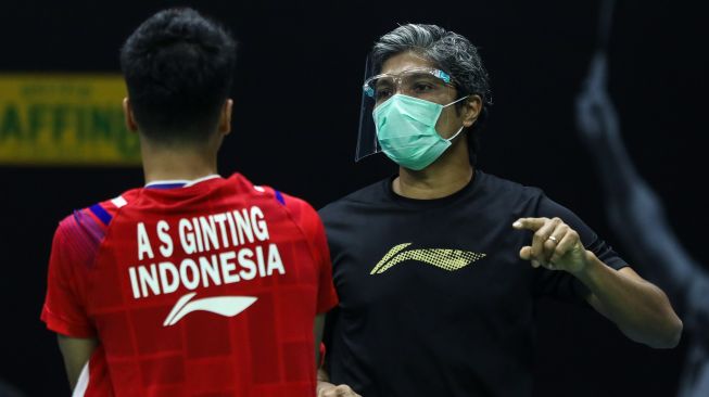 Pebulutangkis tunggal putra Indonesia Anthony Sinisuka Ginting. [Dok.PBSI]