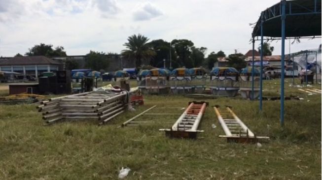 Ditentang Persiapan Pasar Rakyat di Alkid Keraton Solo Tetap Jalan?