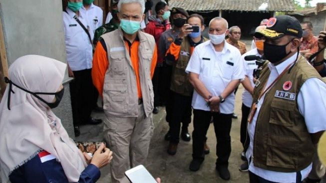 Gunung Merapi Bengkak, Gubernur Ganjar Minta Simulasi Evakuasi