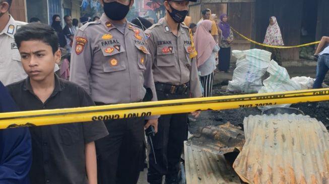 Pasar Inpres Lhokseumawe Terbakar
