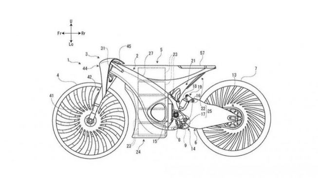 Gambar paten motor hybrid Suzuki (visordown)