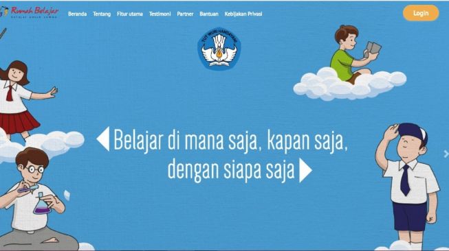 Cara daftar siswa di rumah belajar