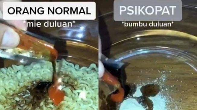 Viral Warganet Cekcok Soal Masak Mi Instan, Mi Dulu Atau Bumbu Dulu Nih?