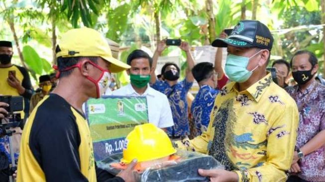 Pembangunan Kotaku di Gowa Libatkan Warga Terdampak Covid-19