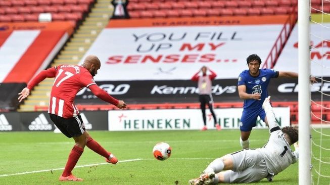 Hasil Liga Inggris: Chelsea Tumbang 0-3 di Markas Sheffield United