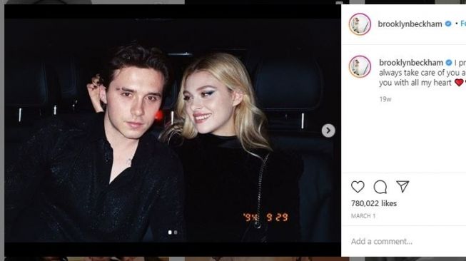 Brooklyn Beckham dan Nicola Peltz (instagram.com/brooklynbeckham)