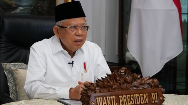 Idul Adha, Wapres Ma'ruf Kurban Sapi Limosin Seberat 878 Kg di Banten