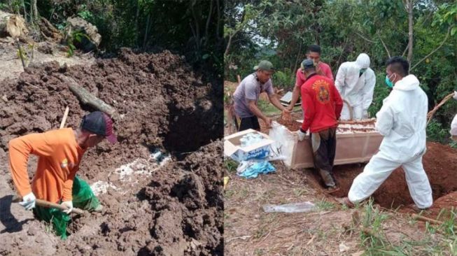 Negatif Corona, 6 Makam Jenazah PDP Dibongkar Lagi Atas Suruhan Kelurga