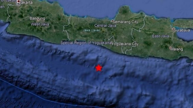 Pusat Gempa Yogyakarta Pagi Ini Berdekatan dengan Titik Gempa Besar 1943