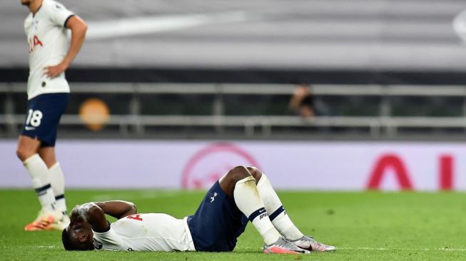 Fullback Tottenham Hotspur, Serge Aurier. [GLYN KIRK / POOL / AFP]