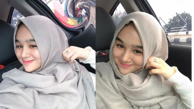 Hana Hanifah versi syariah nih (Instagram-hanaaaast)