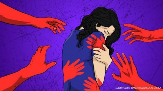 Ilustrasi pelecehan seksual (Suara.com/Ema Rohimah)