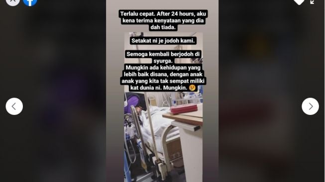 Cerita istri yang menyaksikan sendiri kematian suaminya saat mencoba motor baru. (Facebook/Dalila Zolkofli)