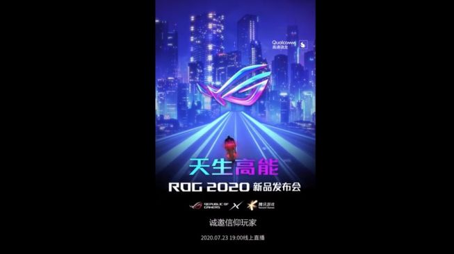 Postingan Asus ROG Phone 3. [Weibo]