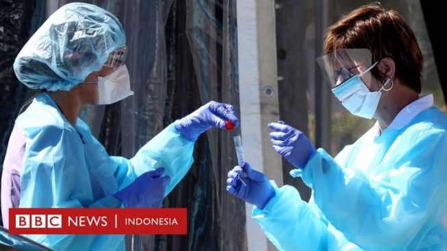 Tenaga medis virus corona (BBC)