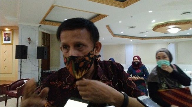 Pelaksana tugas (Plt) Ketua Umum PB PASI, Zacky Anwar Makarim. [Arief Apriadi/Suara.com]