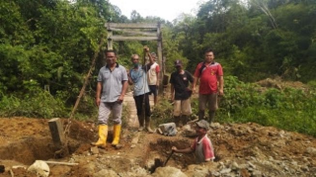 Sempat menelan Korban, Jembatan Suti Semarang Mulai Dibenahi