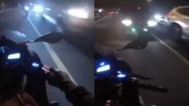 Viral Pemotor Pukul Spion Mobil Malah Diapresiasi, Kok Bisa?