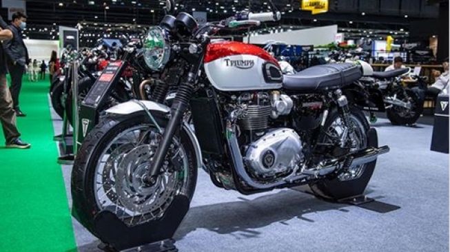 Triumph  Bonneville T120 Bud Ekins di Bangkok International Motor Show 2020 [Facebook: BIMS].