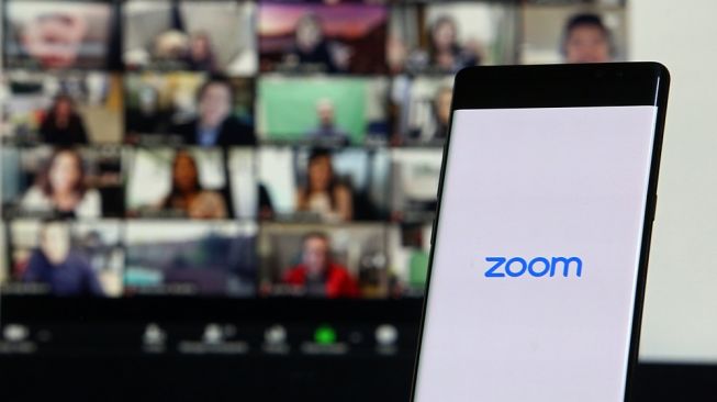Aplikasi Zoom. [Shutterstock]