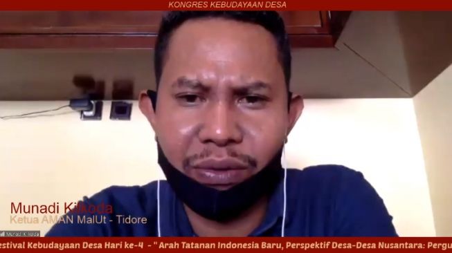 Munadi Kilkoda Soroti Hukum Adat yang Mulai Terkikis di Desa Tidore