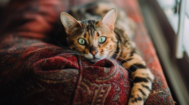 Tingkah Kucing Jemput Pulang Pemiliknya Ini Bikin Gemas Warganet