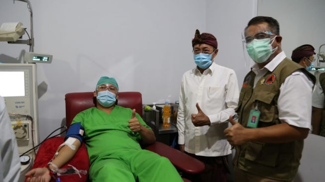 Tangani Pasien Covid-19, Pemprov Bali Gelar Donor Darah
