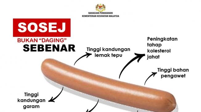 Kemenkes Malaysia Sebut Sosis Bukan Daging, Ungkap 5 Bahayanya