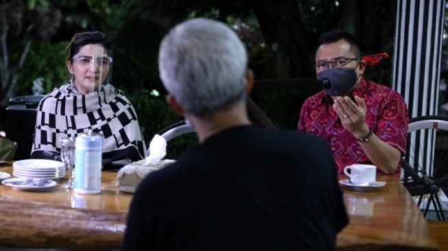 Ashanty dan Anang Hermansyah Kunjungi Rumah Dinas Ganjar Pranowo, Ada Apa?